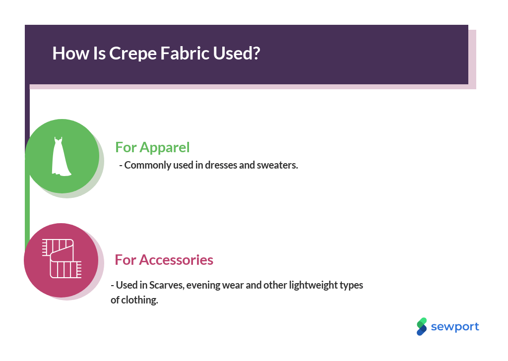 What Is Crepe Fabric Properties How Its Made And Where Sewport